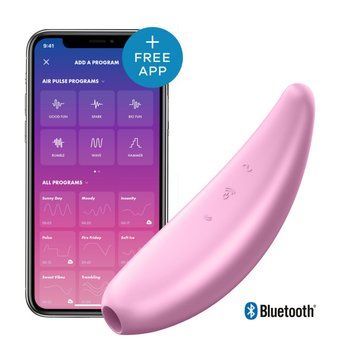 Кліторальний вакуумний стимулятор Satisfyer Curvy 3