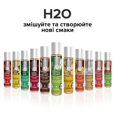Змазка на водній основі System JO H2O &mdash; Green Apple (30 мл) без цукру, рослинний гліцерин