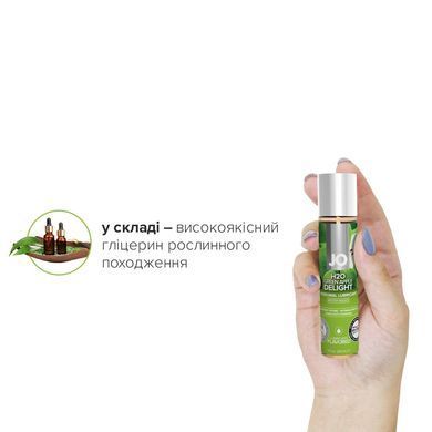 Змазка на водній основі System JO H2O &mdash; Green Apple (30 мл) без цукру, рослинний гліцерин