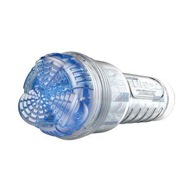 Мастурбатор Fleshlight Turbo Core Blue Ice, оральний секс (глибоке горло), Прозрачный