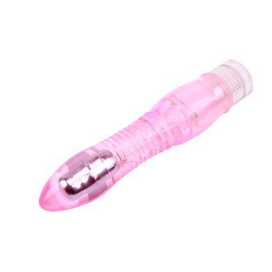Вібратор прозорий Chisa Crystal Jellie 23см / 4,5 см