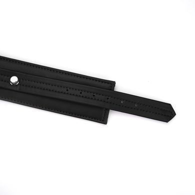 Поножи Liebe Seele Black Organosilicon Anklecuffs, экокожа
