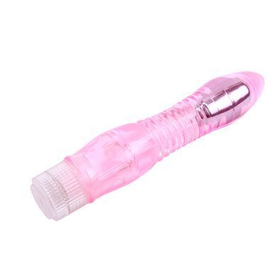 Вібратор прозорий Chisa Crystal Jellie 23см / 4,5 см