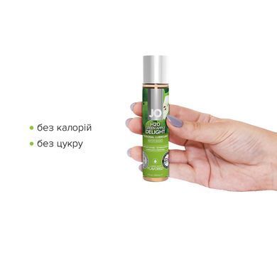 Змазка на водній основі System JO H2O &mdash; Green Apple (30 мл) без цукру, рослинний гліцерин