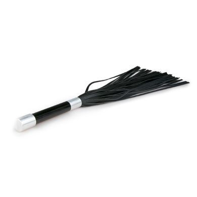 Плеть Easy Toys Long&nbsp;Flogger&nbsp;With&nbsp;Metal&nbsp;Grip, Черный