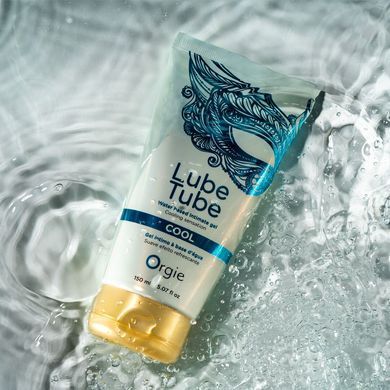 Лубрикант на водной основе Orgie Lube Tube Cool, 150 мл, с охлаждающим эффектом, без запаха