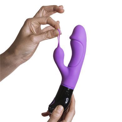 Вібратор кролик Adrien Lastic Ares фіолетовий, Фіолетовий