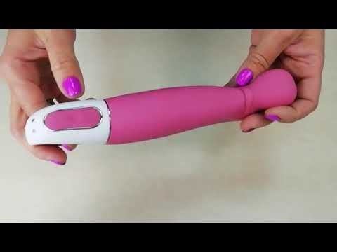 Мощный вибратор Satisfyer Vibes Petting Hippo с гибким стволом, литой силикон, Червоний