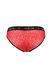 Мужские полупрозрачные трусы Passion Slip Mike L/XL, красные, под леопард