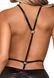 Leg Avenue Wet look open cup mini dress Black O/S