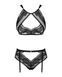Еротичний комплект Obsessive Allastia set Чорний S/M
