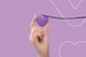 Минивибратор &laquo;Сердечко&raquo; FairyGasm PleasureStone violet, 9 режимов, на шнурке