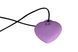 Минивибратор &laquo;Сердечко&raquo; FairyGasm PleasureStone violet, 9 режимов, на шнурке