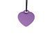 Минивибратор &laquo;Сердечко&raquo; FairyGasm PleasureStone violet, 9 режимов, на шнурке