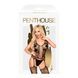 Бодистокинг с имитацией корсета и пояса для чулок Penthouse - Love Bud Black XL, Черный