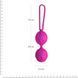 Вагинальные шарики Adrien Lastic Geisha Lastic Balls BIG Magenta (L), диаметр 4см, вес 90гр, Пурпурно-красный