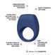 Эрекционное кольцо с вибрацией LELO Tor 3 Base Blue, управление со смартфона