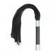 Плеть Easy Toys Long&nbsp;Flogger&nbsp;With&nbsp;Metal&nbsp;Grip, Черный