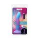 Светящийся в темноте фаллоимитатор ADDICTION Rave 8″ Glow in the Dark Dildo Blue Purple, 20,3 см