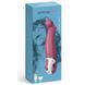 Мощный вибратор Satisfyer Vibes Petting Hippo с гибким стволом, литой силикон, Червоний