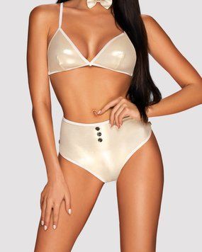 Костюм зайчика Obsessive Neo Goldes S/M