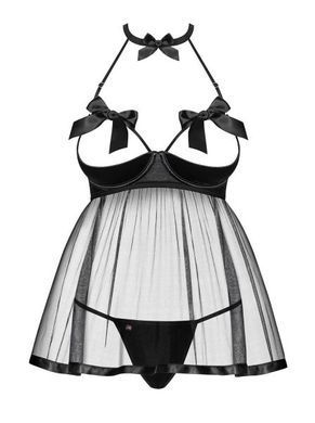Бебидол Obsessive Delishya babydoll black L/XL