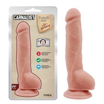 Фаллоимитатор&nbsp;с&nbsp;хребтом&nbsp;Chisa Carnal&nbsp;Pleasure&nbsp;Flesh