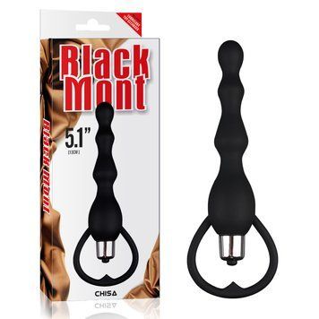 Анальный стимулятор с вибрацией Chisa&nbsp;Black&nbsp;Mont