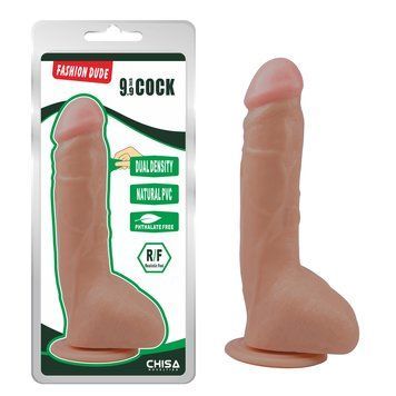 Фалоимитатор&nbsp;беж&nbsp;Chisa Fashion&nbsp;Dude&nbsp;9,9&nbsp;Cock