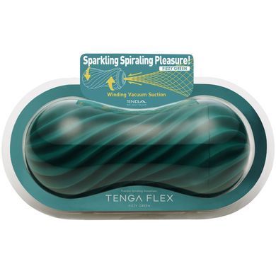 Мастурбатор Tenga flexxy Green