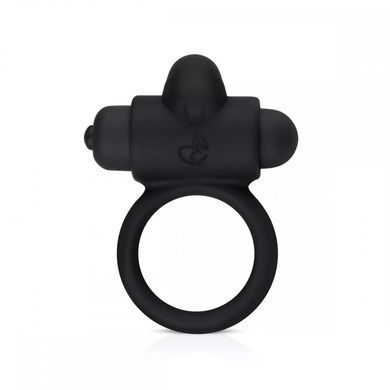 Ерекційне кільце з вібрацією Easy Toys Bunny Vibe Ring Black