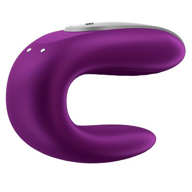 Смарт-вибратор для пар Satisfyer Double Fun (Violet) с пультом ДУ