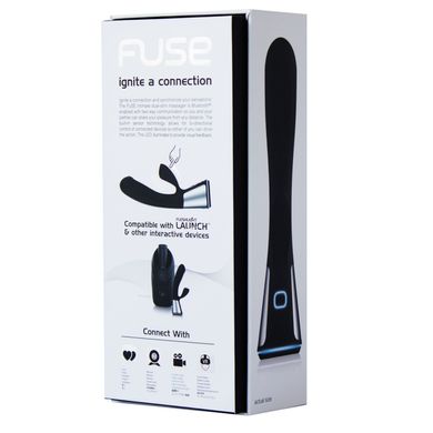 Интерактивный вибратор-кролик Ohmibod Fuse for Kiiroo Black, Черный