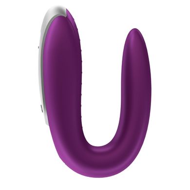 Смартвібратор для пар Satisfyer Double Fun (Violet) з пультом ДК