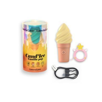 Вибратор-мороженое Love To Love CAND'ICE &mdash; VANILLA POP