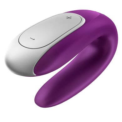 Смартвібратор для пар Satisfyer Double Fun (Violet) з пультом ДК