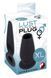 Анальна пробка розширювач-тунель You2Toys, чорна, XL