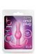 Анальний плаг із стопером Blush B Yours Curvy Anal Plug рожевий