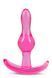 Анальний плаг із стопером Blush B Yours Curvy Anal Plug рожевий