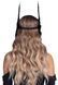 Leg Avenue Feather headband Black