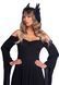 Leg Avenue Feather headband Black