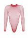 Боді Obsessive B126 teddy red S/M/L