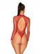 Боді Obsessive B126 teddy red S/M/L