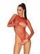 Боді Obsessive B126 teddy red S/M/L