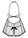 Бебидол Obsessive Delishya babydoll black L/XL