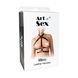 Женская портупея Art of Sex - Mirra, натуральная кожа, размер XS-2XL, цвет черный