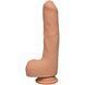 Фаллоимитатор Doc Johnson The D - Uncut D - 9 Inch With Balls ULTRASKYN, диаметр 4,5см, необрезанный