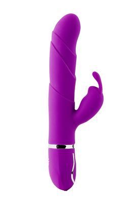 Подвійний вібратор кролик Dream Toys VIBES OF LOVE FLORAL FANTASY PURPLE