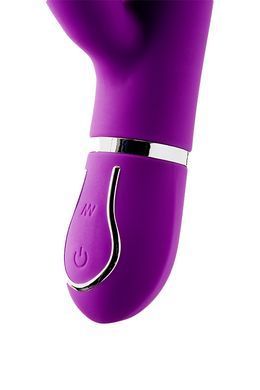 Подвійний вібратор кролик Dream Toys VIBES OF LOVE FLORAL FANTASY PURPLE