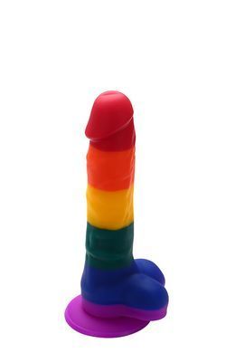 Радужный фаллоимитатор COLOURFUL LOVE DILDO